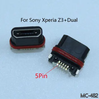 Micro USB de Alimentação Carregamento do Carregador Conector do Soquete da Porta de ligação Para Sony Xperia Z3+Dual Z4 Z4V E6553 E6533 Z5 Z5P Z5C E6633 E6683