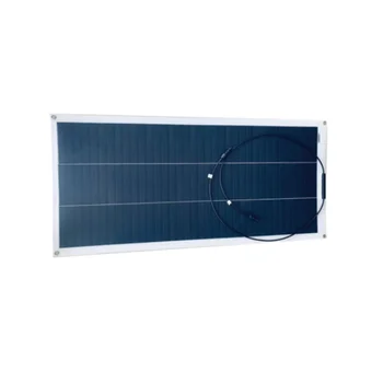 Uma grade de células 120W 150W 160W lingotes painéis solares flexíveis para o sistema de potência solar