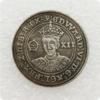 1551 Inglaterra (Reino Unido) 1 Shilling - Edward VI-Cópia da Moeda
