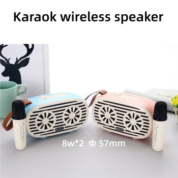 SODO Novo SD03 Bluetooth alto-Falante Portátil Exterior Home do Karaoke Portáteis sem Fio de KTV Microfone do Sistema de Som
