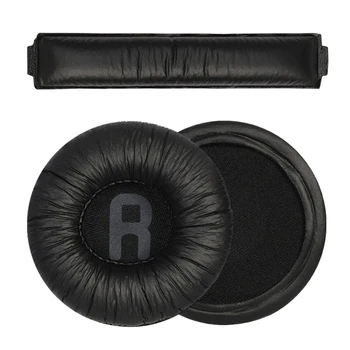 Atualizado Almofadas de Cabeça Almofada de Protecções para JR300BT JR310BT Fone de ouvido Respirável Protecções de Cabeça Almofadas Mangas