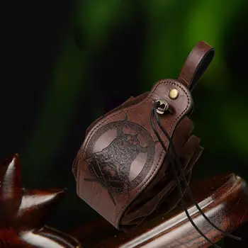 Medieval Cordão Bolsa Carteira Saco da Cintura pochete Dados Saco Bolsa para Acessórios do Traje Homens Mulheres Parte Lanterna Trekking