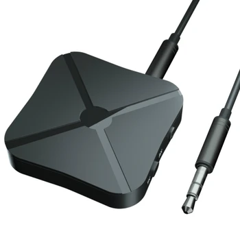 2 EM 1 Bluetooth 4.2 Transmissor e Receptor sem Fio do Adaptador de Áudio Com 3,5 MM de Áudio AUX para carro